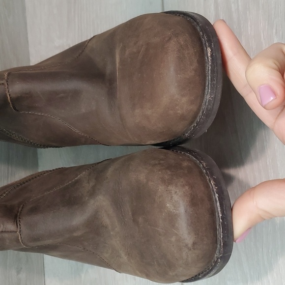 Olukai Womens Kaona II Ankle Side zip Leather Boots shoes sz 7.5 - Picture 4 of 10